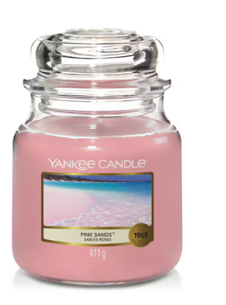 Yankee Candle Pink Sands Medium Jar Candle - YNK0514