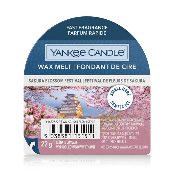 Yankee Candle Sakura Blossom Festival Wax Melt - YNK0112