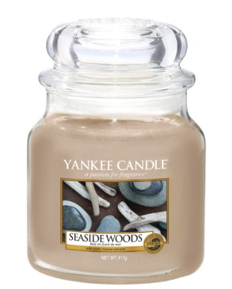 Yankee Candle Seaside Woods Medium Jar Candle - YNK0501