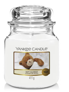 Yankee Candle Soft Blanket Medium Jar Candle - YNK0511