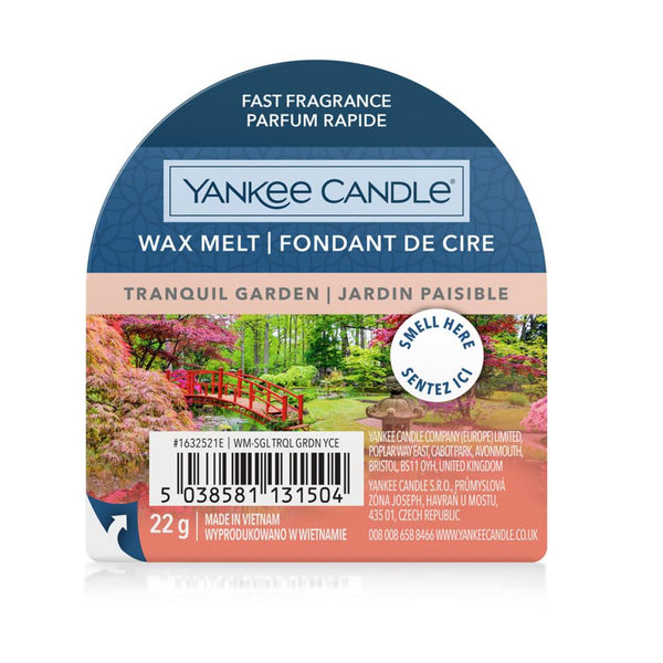 Yankee Candle Tranquil Garden Wax Melt - YNK0102