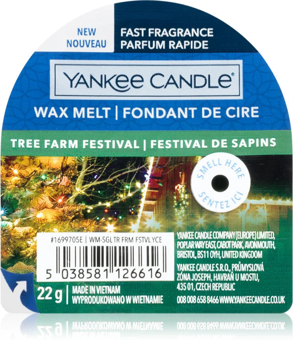 Yankee Candle Tree Farm Festival Wax Melt - YNK0117