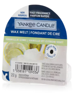 Yankee Candle Vanilla Lime Wax Melt - YNK0115