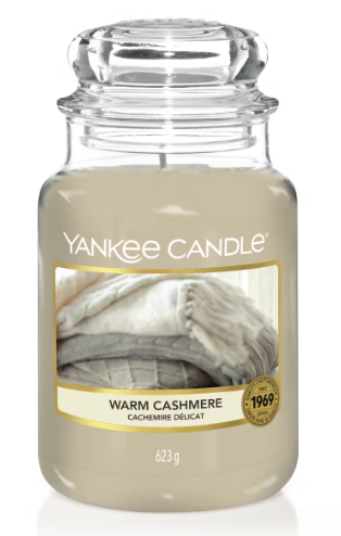 Yankee Candle Warm Cashmere Large Jar Candle - YNK0601
