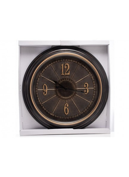 The Grange Collection Metal Effect Wall Clock - 6400132