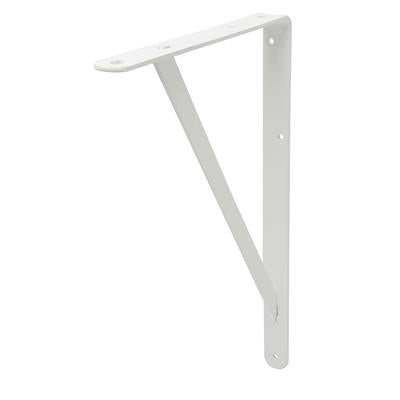 B ORG INDUSTRIAL BRACKET 25x40cm WHITE - 82915