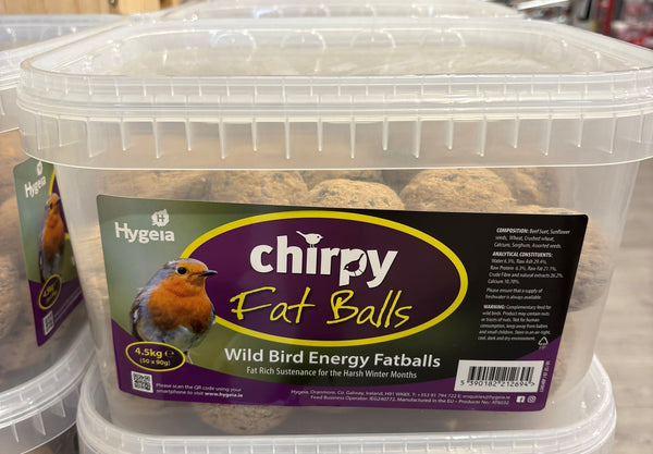 CHIRPY BIRD FATBALLS (50) BUCKET - 395062