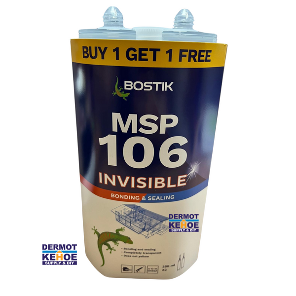 Bostik MSP 106 Invisible Sealant Twin Pack Special Offer - 8000970