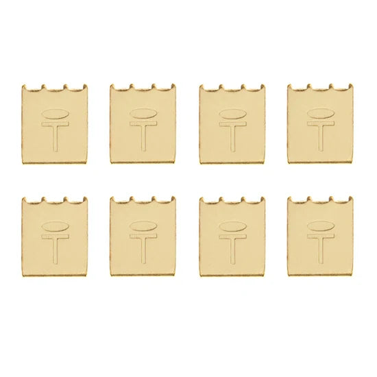 TAKKER CANVAS PRINT HANGERS 8PK BRASS - 661806