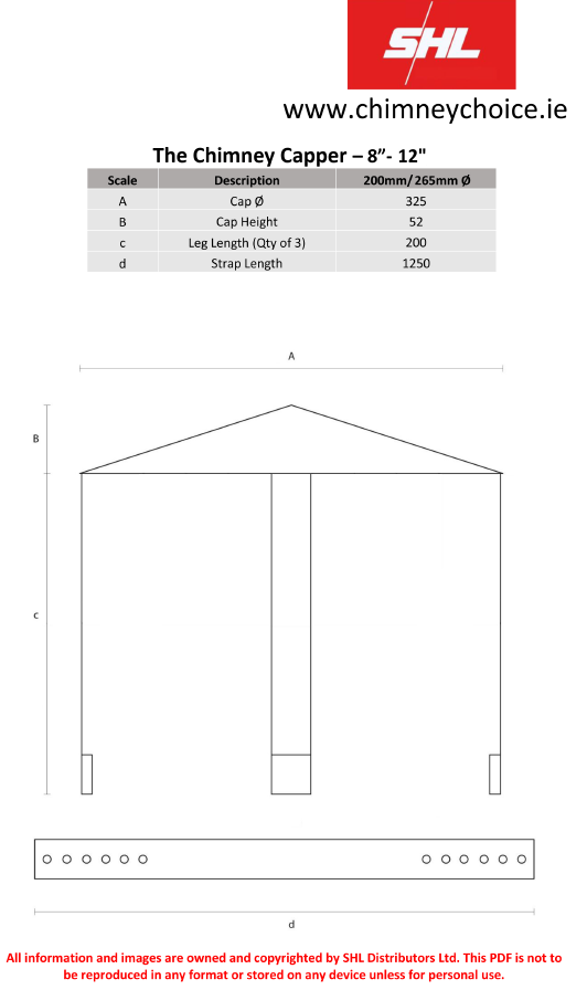 Cap A Chimney Capper - 152005