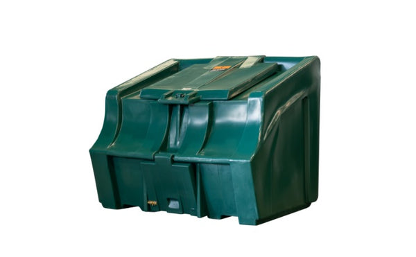 Large 12 Bag/500KG Green Coal Bunker - 420171