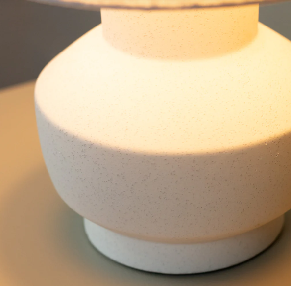 Chloe Ceramic Bedside Lamp 36cm - 634000
