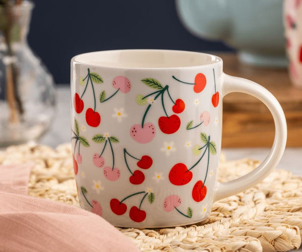 Price & Kensington Strawberries or Cherries Design Mug - 340ml