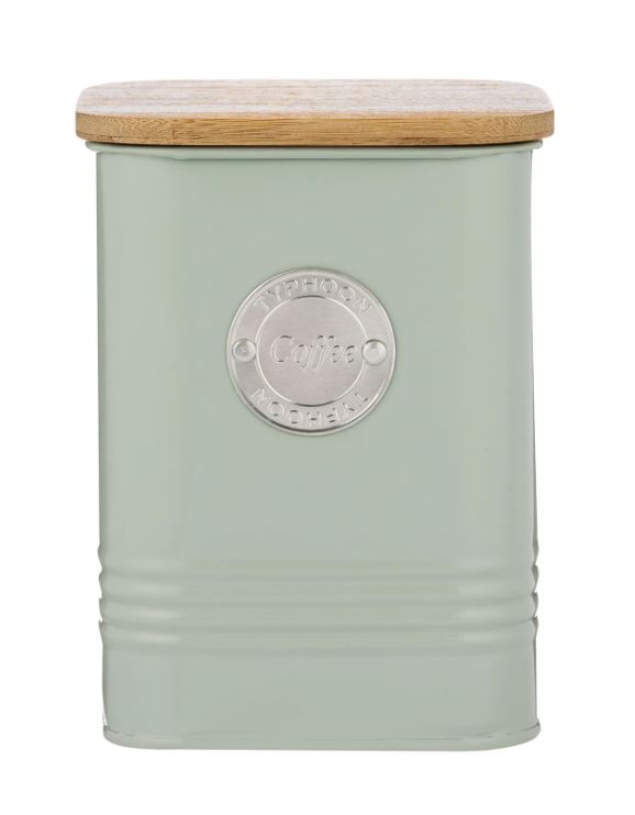 Typhoon Living Squircle Mint Cannister 1.3L - Tea, Coffee, Sugar or Utensils Option
