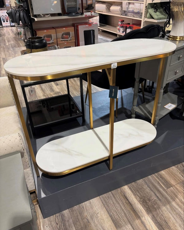 VIENNA MARBLE CONSOLE TABLE - 64143