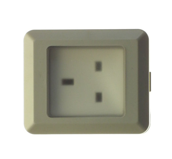 POWERMASTER 1 GANG OUTDOOR DAMP PROOF SOCKET - 621003