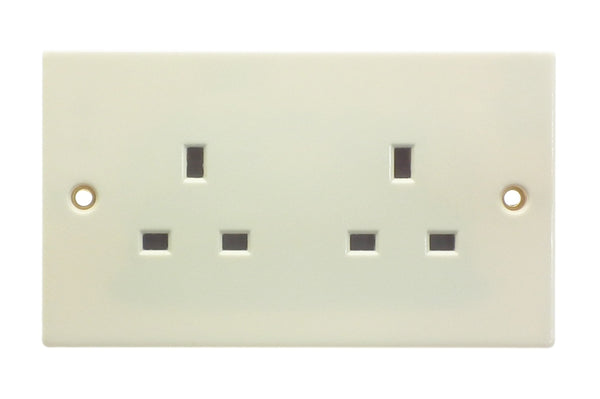 POWERMASTER 2 GANG 13AMP SOCKET - 626386