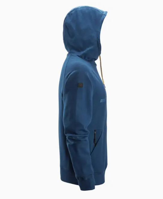 Snickers 2894 Deep Blue Logo Hoodie