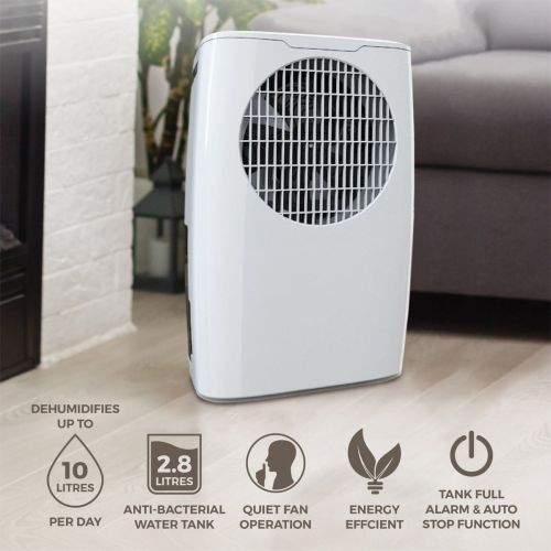 De Vielle Collection - Premium Portable Dehumidifier 10L - 626957
