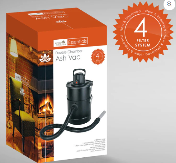 Home Collection 25L Ash Vac Double Chamber - 422102
