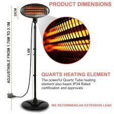 2000 Watt Standing Heater - 39597