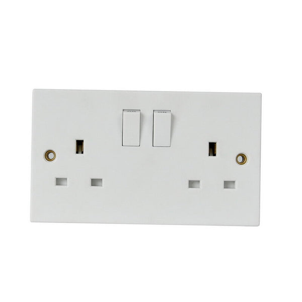 POWERMASTER 2 GANG 13 AMP SWITCHED SOCKET - 620070