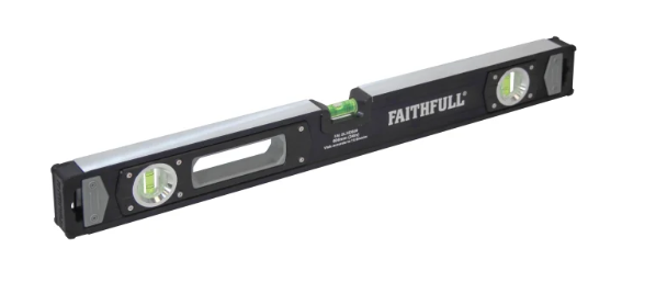 Faithfull Professional Heavy-Duty Spirit Level - 600mm - 571092