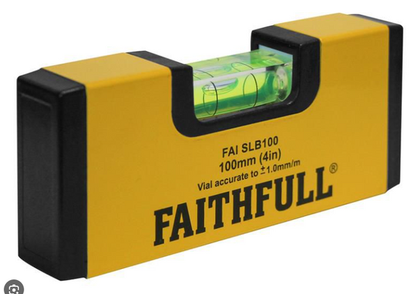 Faithfull Mini Level 100mm - 5734947