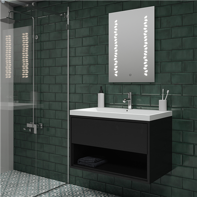 TEMA CLARA IP44 TOUCH SCREEN LED MIRROR 50X70 - 350112