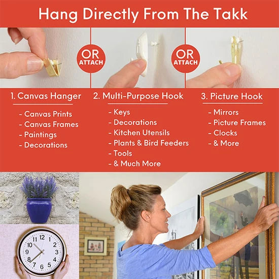 Hardwall TAKKER™ 35 Piece Multi-Purpose Hanging Kit - 661801
