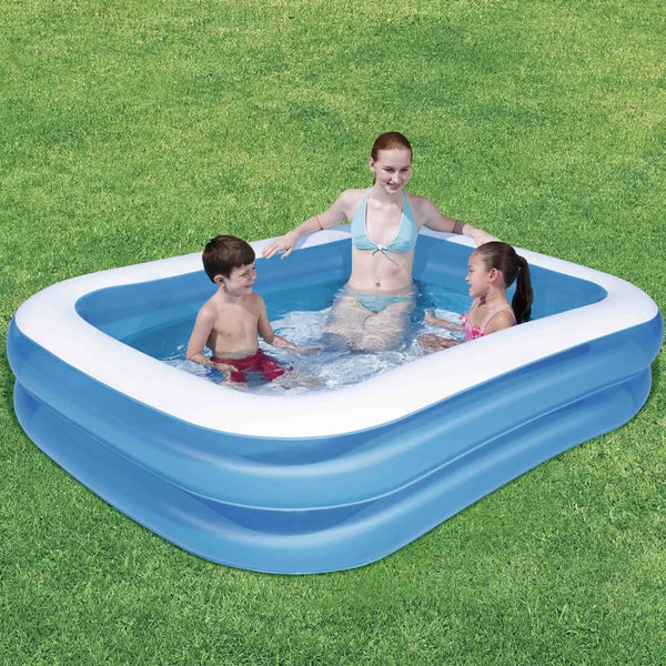 BestWay Blue Rectangular Family Pool 6.9ft x 4.3ft - 391444