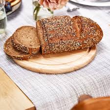 ROUND WOODEN BREAD BOARD - 6441075