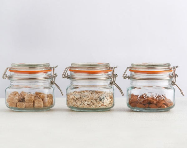 Kilner Clip Top Square Jar 0.5 Litre - 642527