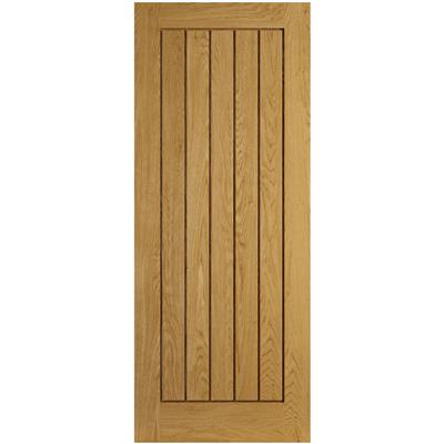 VERTO PRE-FIN OAK MEXICANO GROOVED DOOR