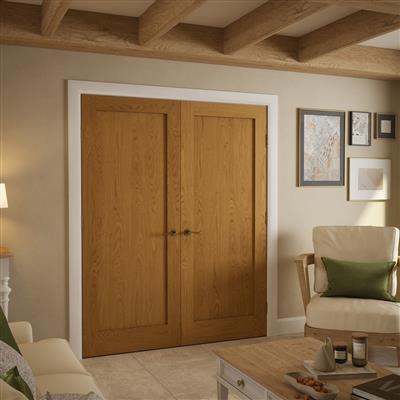 BOSTON OAK SHAKER 1 PANEL DOOR