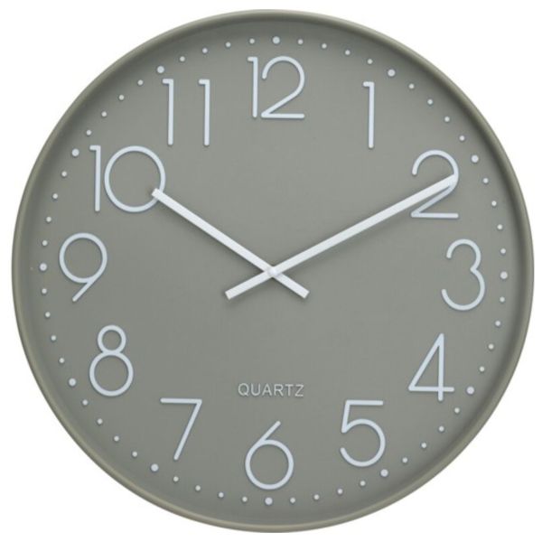 50CM GREEN WALL CLOCK - 6477551