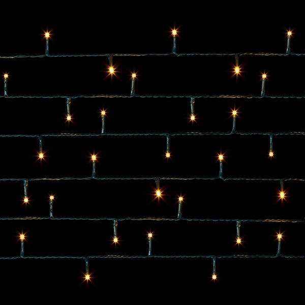 Festive 50 Battery Operated LED Christmas Lights Warm White - 6610816