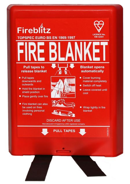 Fireblitz Fire Blanket 1.2m x 1.2m - 62220