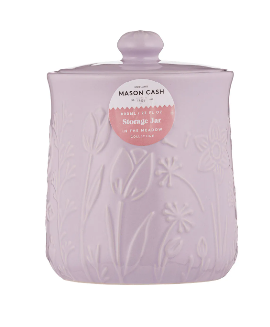 Mason Cash - In The Meadow Lilac Storage Jar 11.5x15cm - 642973