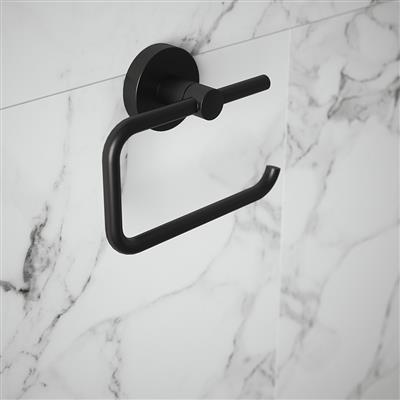 KOSMOS TOILET ROLL HOLDER MATT BLACK - 35522