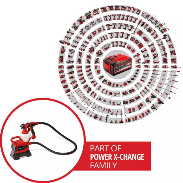 Einhell Cordless Paint Spray System TE-SY 18/90 Li-Solo - 572330