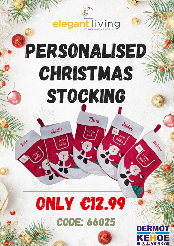 Personalised Christmas Stocking - 66025