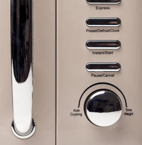 HADEN 800W PUTTY CREAM DIGITAL MICROWAVE - 644397