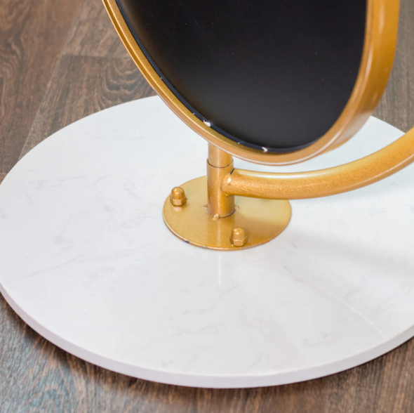 Tara Lane Rotating Mirror with Hangers & Marble Base 159cm - 6429961