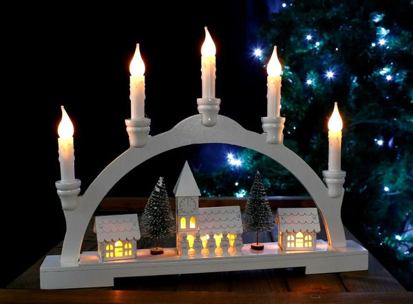 Wooden Village BO Candle bridge - 663193