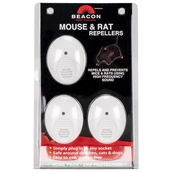 Beacon FM87 Mouse & Rat Repeller (3 Pack) - 64996