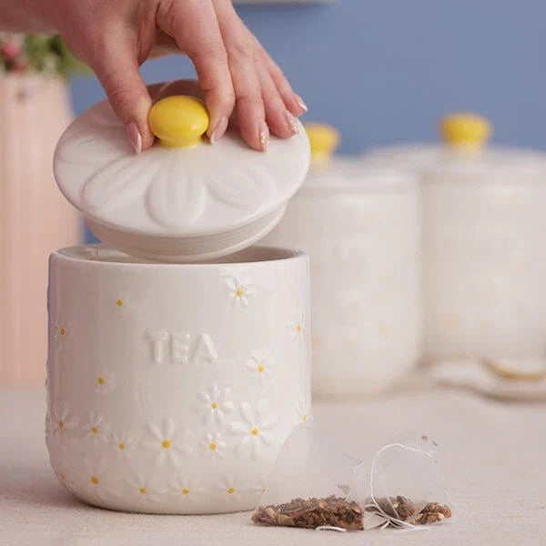 Price & Kensington Daisy Tea Storage Jar 700ml - 648824