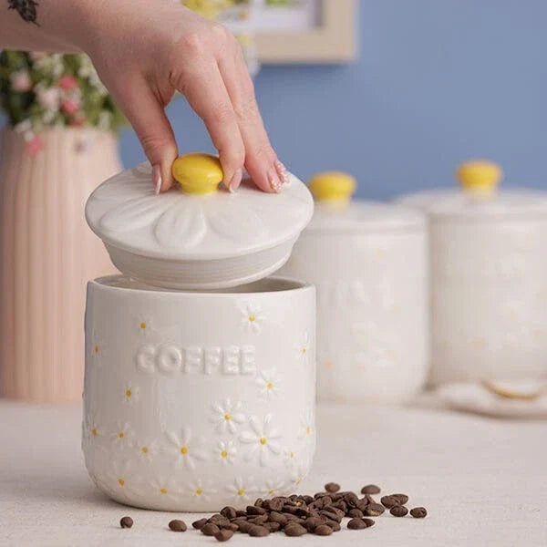 Price & Kensington Daisy Coffee Storage Jar 700ml - 648827