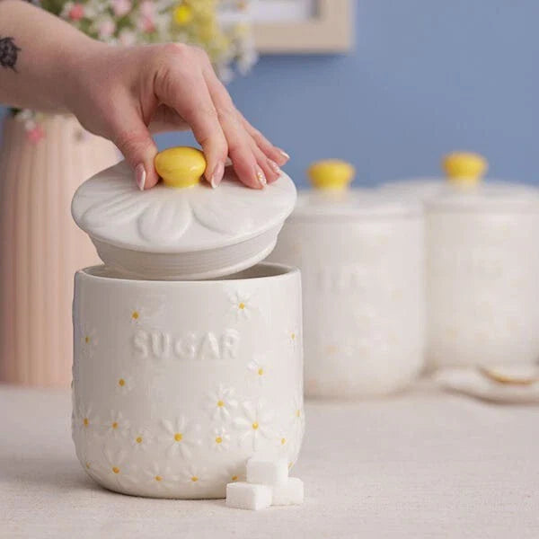 Price & Kensington Daisy Sugar Storage Jar 700ml - 648825