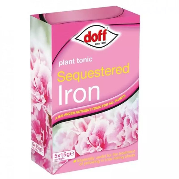DOFF 5 X 15G SEQUEST IRON PLANT TONIC - 39621
